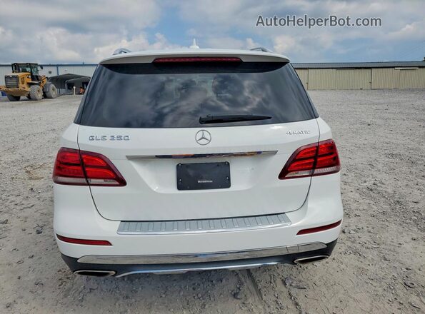 4JGDA5HB7GA777261 2016 MERCEDES-BENZ GLE Белый Вид сзади