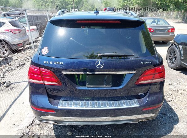 4JGDA5HB7HA847424 2017 MERCEDES-BENZ GLE 350 Blue 