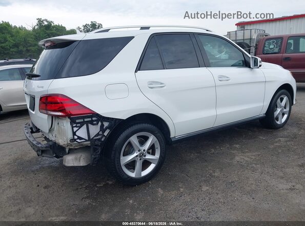 4JGDA5HB7HA930979 2017 MERCEDES-BENZ GLE 350 White უკანა მარჯვენა