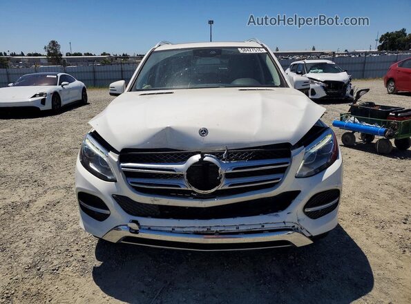 4JGDA5HB7HA962623 2017 MERCEDES-BENZ GLE White Front view