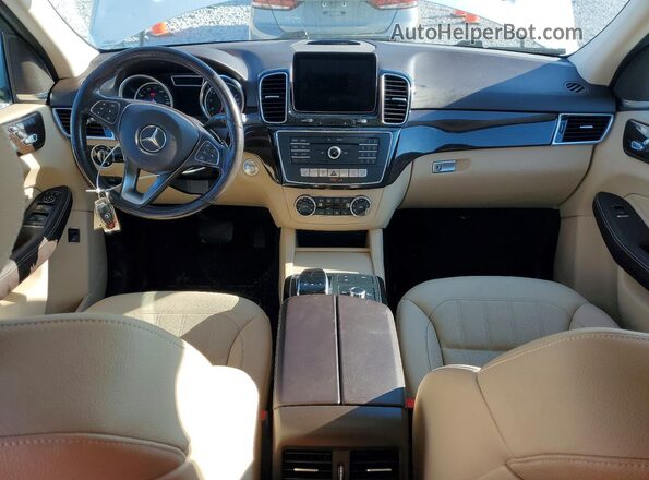 4JGDA5HB7HA987019 2017 MERCEDES-BENZ GLE White Vista del salpicadero