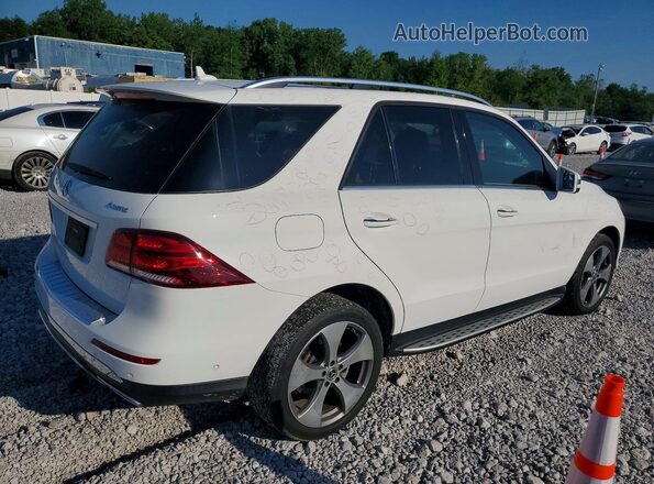 4JGDA5HB7HA987019 2017 MERCEDES-BENZ GLE White Trasero derecho