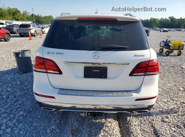 4JGDA5HB7HA987019 2017 MERCEDES-BENZ GLE White Vista trasera