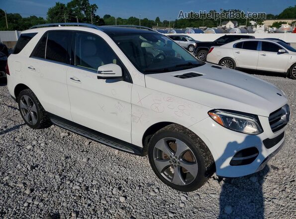 4JGDA5HB7HA987019 2017 MERCEDES-BENZ GLE White Delantero derecho