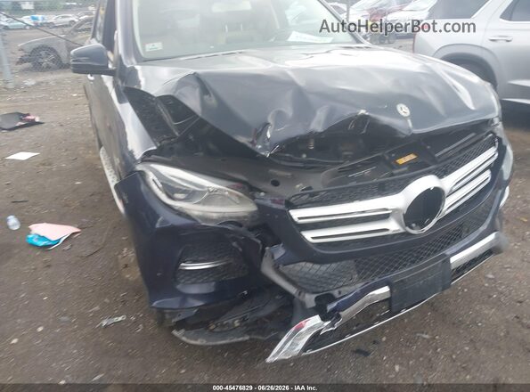 4JGDA5HB7HA989899 2017 MERCEDES-BENZ GLE 350 Dark Blue Вид спереди