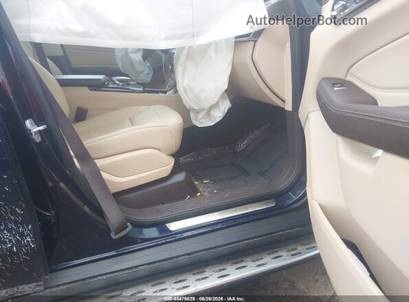 4JGDA5HB7HA989899 2017 MERCEDES-BENZ GLE 350 Dark Blue Вид салона спереди
