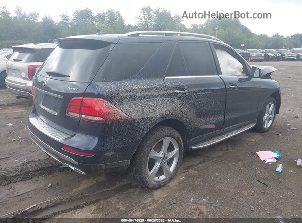 4JGDA5HB7HA989899 2017 MERCEDES-BENZ GLE 350 Dark Blue Задняя правая четверть