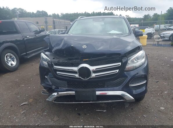 4JGDA5HB7HA989899 2017 MERCEDES-BENZ GLE 350 Dark Blue Вид щитка приборов