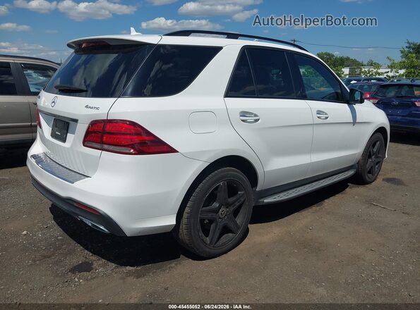 4JGDA5HB7JB060652 2018 MERCEDES-BENZ GLE 350 White Задня права чверть