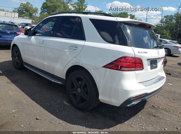 4JGDA5HB7JB060652 2018 MERCEDES-BENZ GLE 350 White Задня ліва чверть