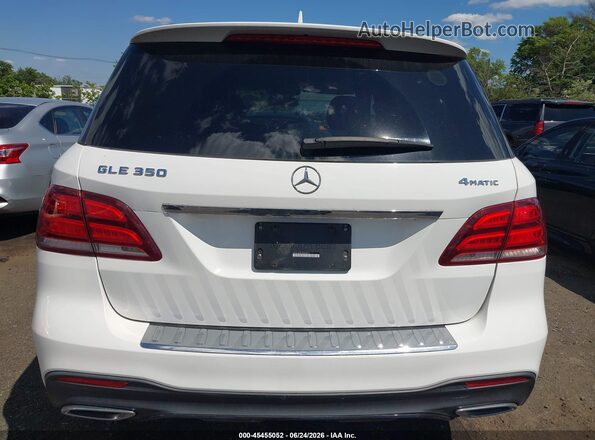 4JGDA5HB7JB060652 2018 MERCEDES-BENZ GLE 350 White 