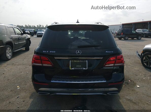 4JGDA5HB7JB153851 2018 MERCEDES-BENZ GLE 350 Black 
