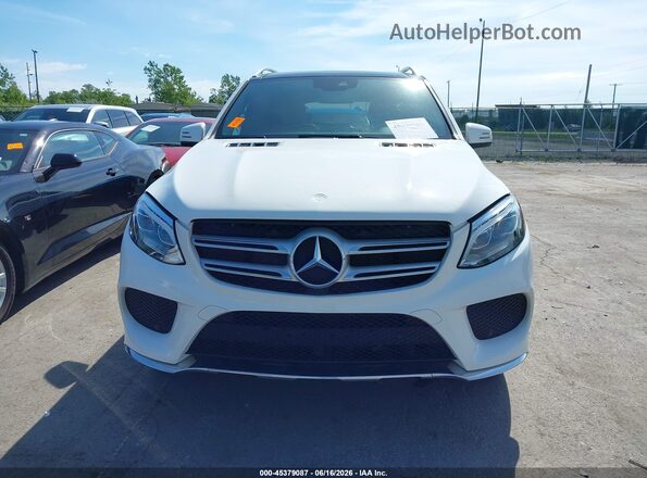 4JGDA5HB8HA817929 2017 MERCEDES-BENZ GLE 350 Белый Вид щитка приборов