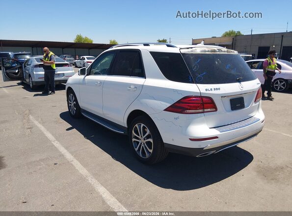 4JGDA5HB8HA864958 2017 MERCEDES-BENZ GLE 350 White Trasero izquierdo