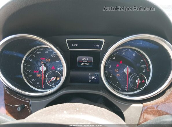 4JGDA5HB8HA864958 2017 MERCEDES-BENZ GLE 350 White Vista de los asientos traseros