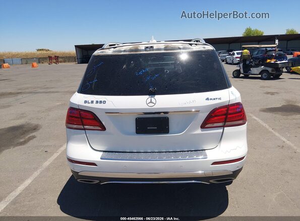 4JGDA5HB8HA864958 2017 MERCEDES-BENZ GLE 350 White Vista frontal