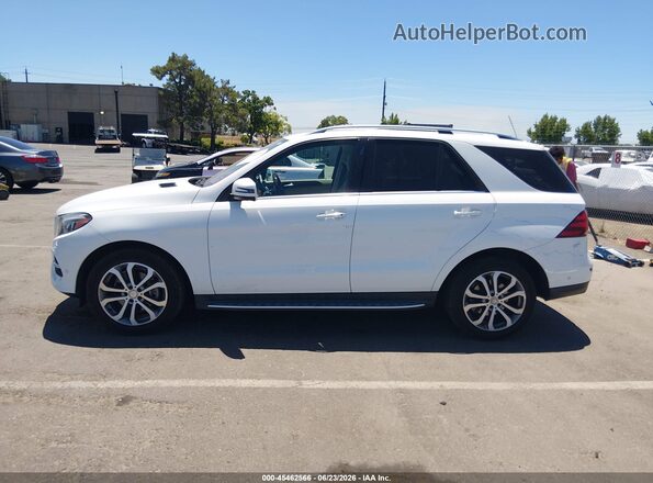 4JGDA5HB8HA864958 2017 MERCEDES-BENZ GLE 350 White 