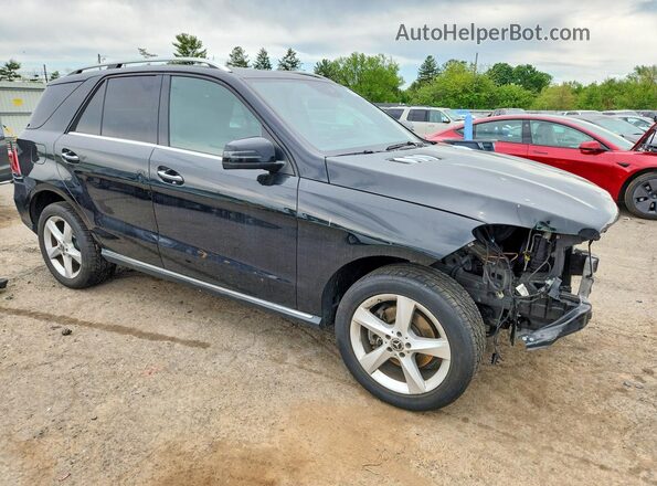 4JGDA5HB8JB196921 2018 MERCEDES-BENZ GLE Black Delantero derecho