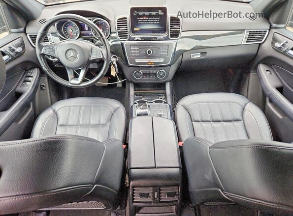 4JGDA5HB8JB196921 2018 MERCEDES-BENZ GLE Black Vista del salpicadero