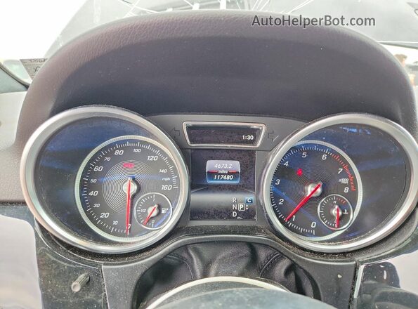 4JGDA5HB8JB196921 2018 MERCEDES-BENZ GLE Black Vista del cuadro de instrumentos