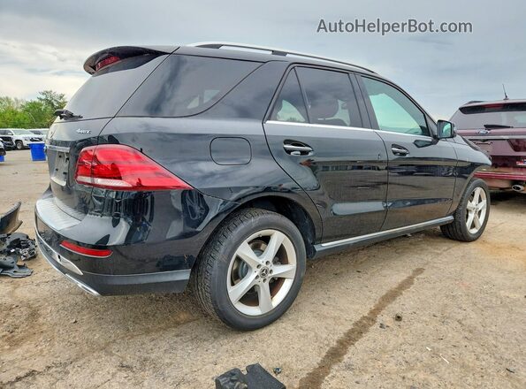 4JGDA5HB8JB196921 2018 MERCEDES-BENZ GLE Black Trasero derecho