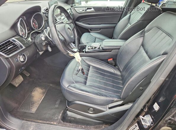 4JGDA5HB8JB196921 2018 MERCEDES-BENZ GLE Black Vista interior delantera