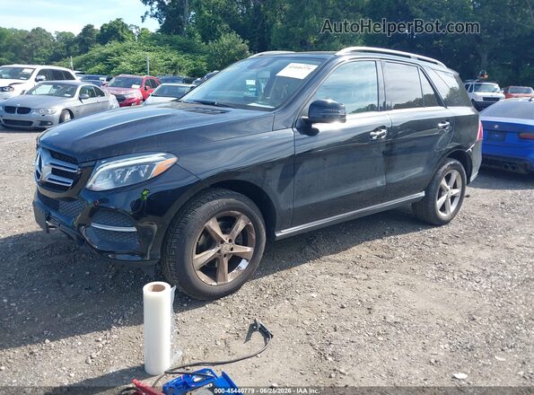 4JGDA5HB9GA667764 2016 MERCEDES-BENZ GLE 350 Black Vista tres cuartos delantera izquierda