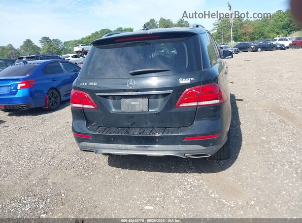 4JGDA5HB9GA667764 2016 MERCEDES-BENZ GLE 350 Black 
