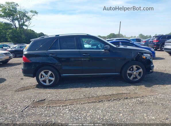 4JGDA5HB9GA667764 2016 MERCEDES-BENZ GLE 350 Black Vista interior trasera