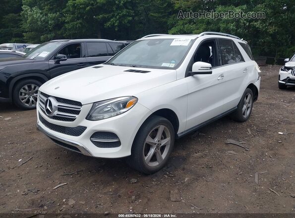 4JGDA5HB9JB010481 2018 MERCEDES-BENZ GLE 350 White Front left