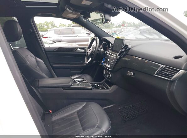 4JGDA5HB9JB010481 2018 MERCEDES-BENZ GLE 350 White Front interior view