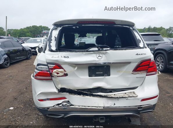 4JGDA5HB9JB010481 2018 MERCEDES-BENZ GLE 350 White Front view