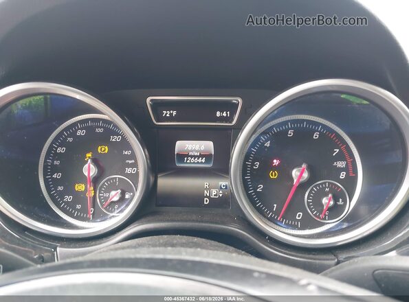4JGDA5HB9JB010481 2018 MERCEDES-BENZ GLE 350 White Rear seats view
