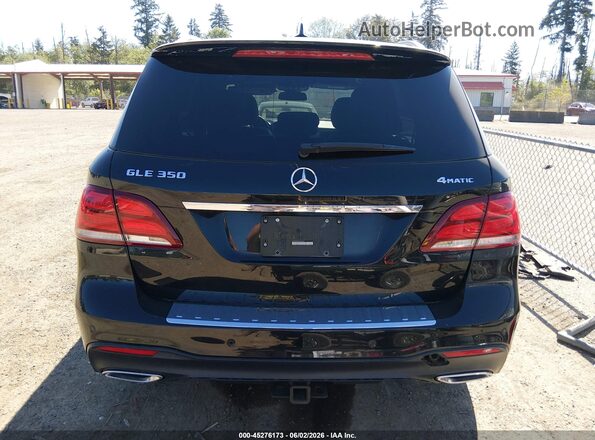 4JGDA5HB9JB063469 2018 MERCEDES-BENZ GLE 350 Black 