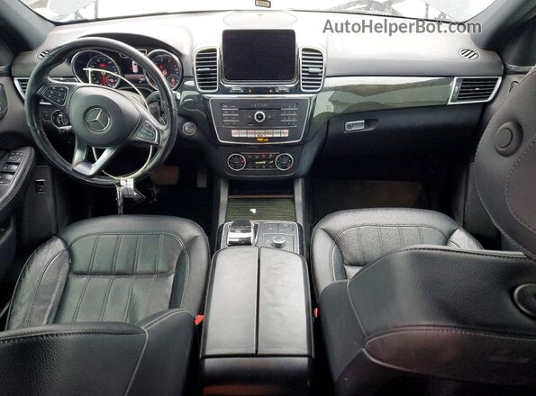 4JGDA5HB9JB137652 2018 MERCEDES-BENZ GLE Black წინა პანელის ხედი