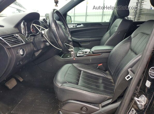 4JGDA5HB9JB137652 2018 MERCEDES-BENZ GLE Black წინა სალონის ხედი
