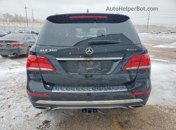4JGDA5HB9JB137652 2018 MERCEDES-BENZ GLE Black უკანა ხედი