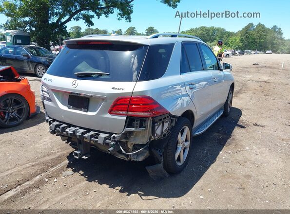 4JGDA5HB9JB157576 2018 MERCEDES-BENZ GLE 350 Silver Trasero derecho