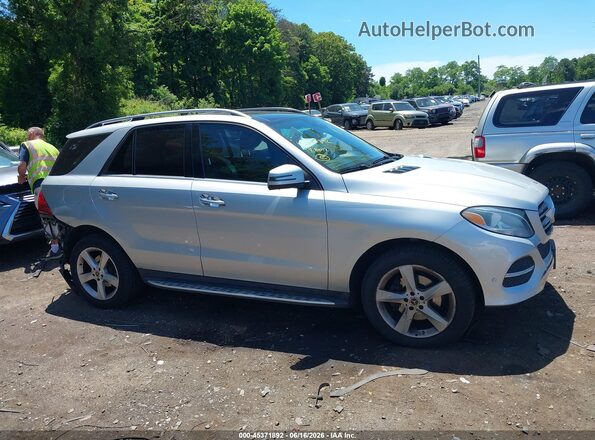 4JGDA5HB9JB157576 2018 MERCEDES-BENZ GLE 350 Silver Vista interior trasera