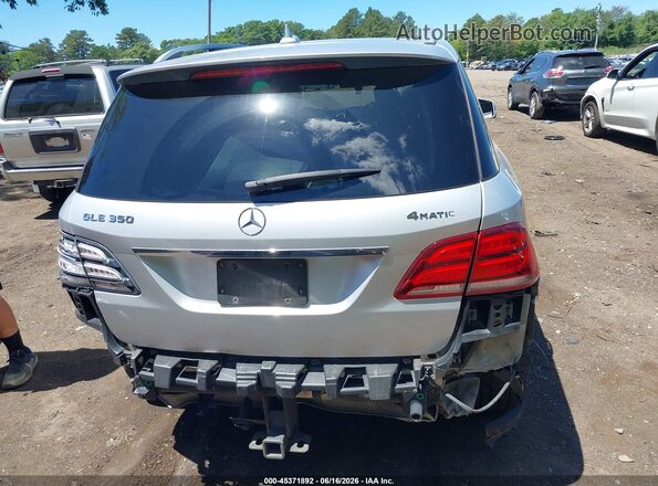 4JGDA5HB9JB157576 2018 MERCEDES-BENZ GLE 350 Silver 