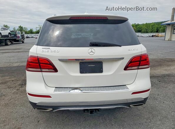 4JGDA5HBXGA638841 2016 MERCEDES-BENZ GLE White 