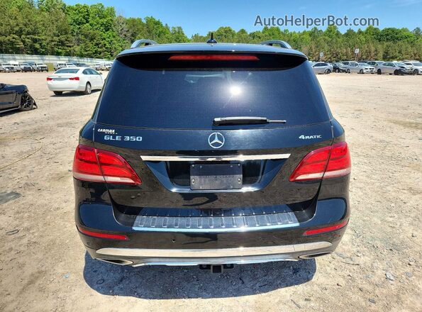 4JGDA5HBXHA841939 2017 MERCEDES-BENZ GLE Black Vista trasera