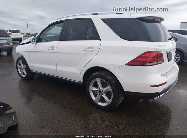 4JGDA5HBXHA991713 2017 MERCEDES-BENZ GLE 350 White Tył lewy