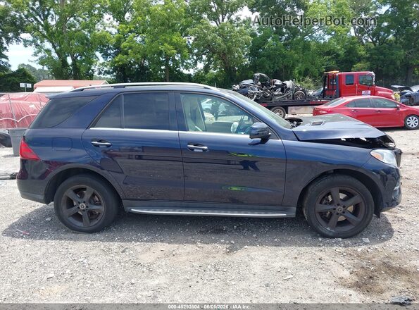 4JGDA5HBXJB044378 2018 MERCEDES-BENZ GLE 350 Blue Սալոնի հետևի տեսք