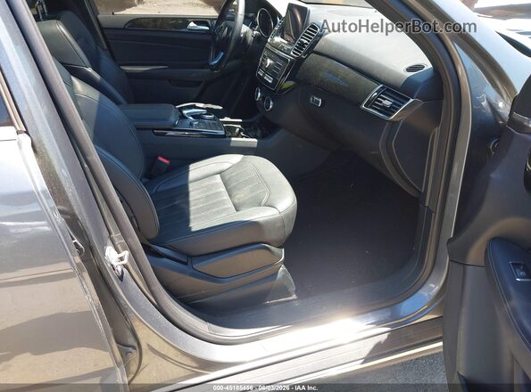 4JGDA5HBXJB106216 2018 MERCEDES-BENZ GLE 350 Серый Вид салона спереди
