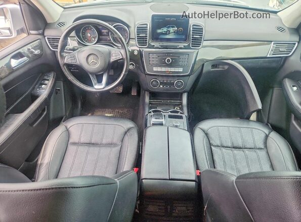 4JGDA5JB0GA711032 2016 MERCEDES-BENZ GLE Silver Առջևի վահանակի տեսք