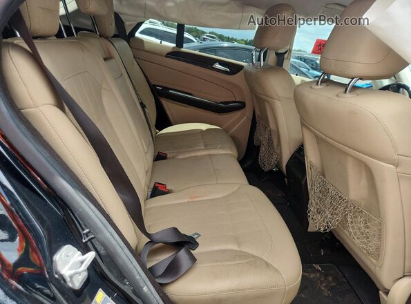 4JGDA5JB0GA741261 2016 MERCEDES-BENZ GLE Черный Вид задних сидений
