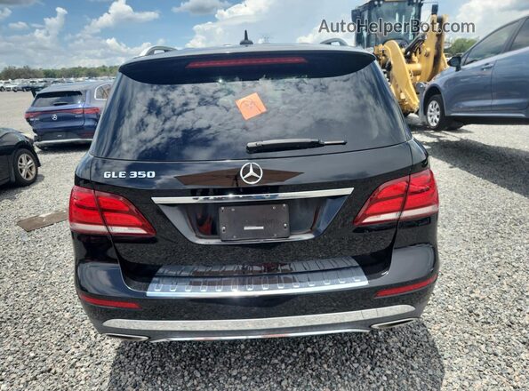4JGDA5JB0GA741261 2016 MERCEDES-BENZ GLE Черный Вид сзади