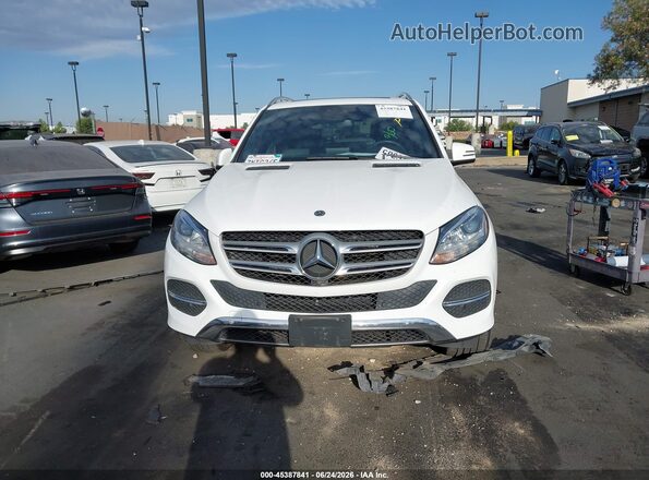 4JGDA5JB0HA974879 2017 MERCEDES-BENZ GLE 350 Белый Вид щитка приборов