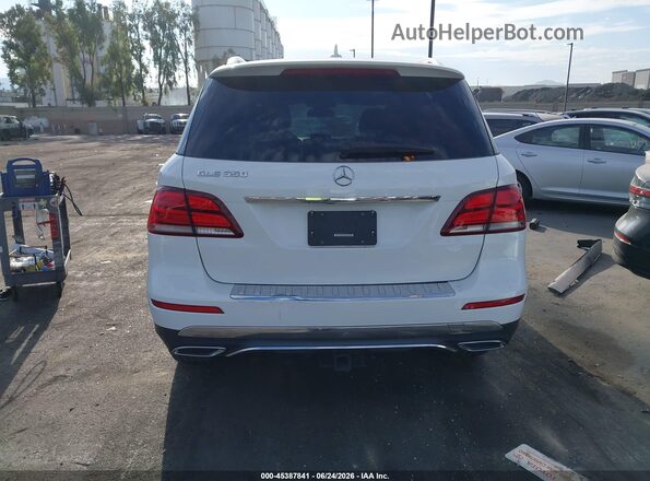 4JGDA5JB0HA974879 2017 MERCEDES-BENZ GLE 350 Белый 